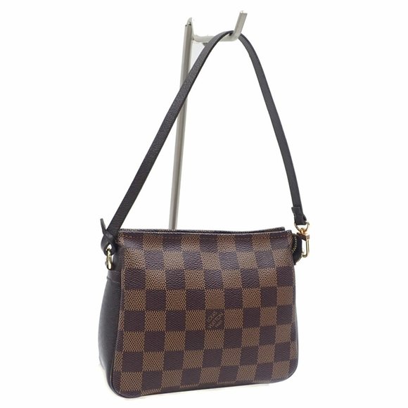 Louis Vuitton Pouch Damier Ebene Truth Makeup Women's N51982 Hand A2243723 - Picture 1 of 6